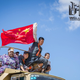 A Wolf Warrior 2 movie poster.